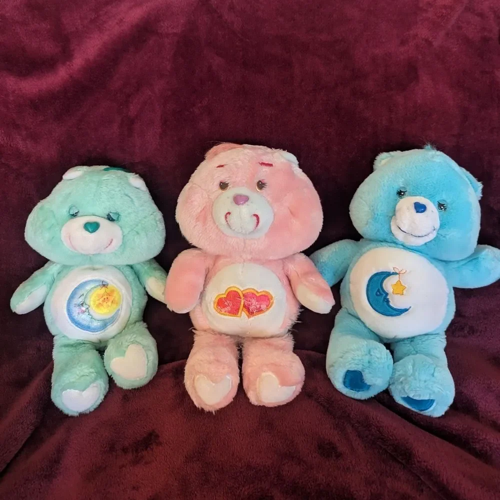 Vintage Care Bears: Set Of 5